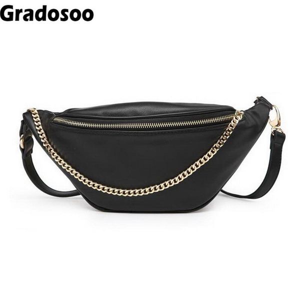 gradosoo fashion waist pack for women fanny pack casual chain chest bag male money belt bag new travel mobile phone bags a027
gradosoo fashion waist pack for women fanny pack casual chain chest bag male money belt bag new travel mobile phone bags a027