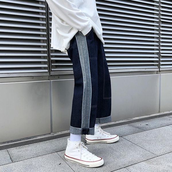 nice autumn and winter male korean version of personality stitching contrast color fashion casual loose jeans blue -2xl1
nice autumn and winter male korean version of personality stitching contrast color fashion casual loose jeans blue -2xl1