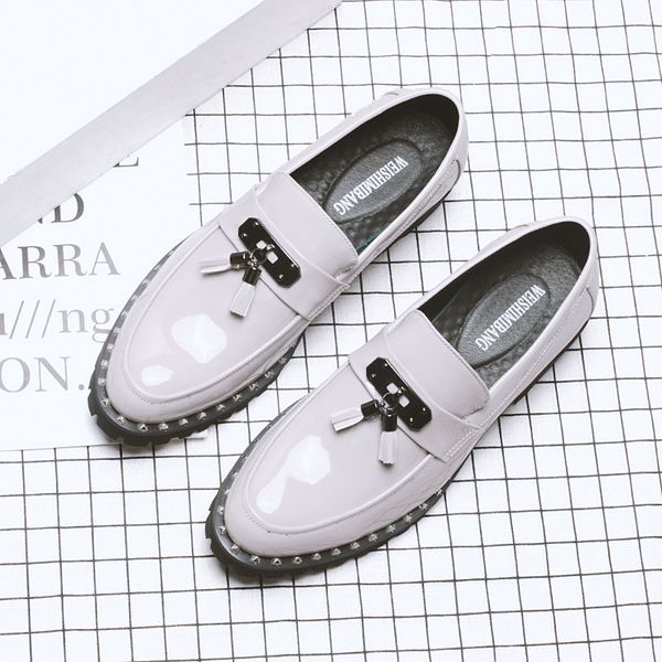 style of england men wedding party dress patent shoes slide on oxford drive moccasins zapatos hombre qmiu, Black
style of england men wedding party dress patent shoes slide on oxford drive moccasins zapatos hombre qmiu, Black