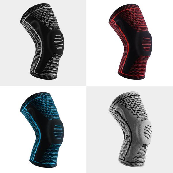 compression silicone knee support outdoors cycling basketball run elastic ventilation knees protector knitting warm kneepads black 11cf m2, Black;gray
compression silicone knee support outdoors cycling basketball run elastic ventilation knees protector knitting warm kneepads black 11cf m2, Black;gray