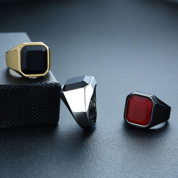 simple deasign minimalist single product men rings synthetic glass stone stainless steel jewelry, Golden;silver
simple deasign minimalist single product men rings synthetic glass stone stainless steel jewelry, Golden;silver