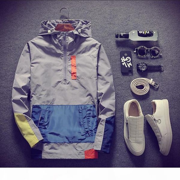 new spring summer mens fashion outerwear windbreaker men' s thin jackets hooded casual sporting coat big size 5xl s1015, Black;brown
new spring summer mens fashion outerwear windbreaker men' s thin jackets hooded casual sporting coat big size 5xl s1015, Black;brown