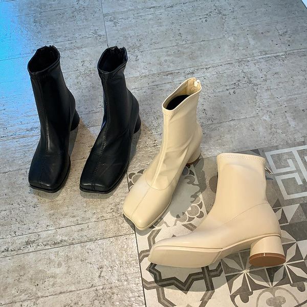 lady boots summer booties brand women's shoes platform zipper boots-women ladies elegant fashion rubber rock ankle med, Black
lady boots summer booties brand women's shoes platform zipper boots-women ladies elegant fashion rubber rock ankle med, Black