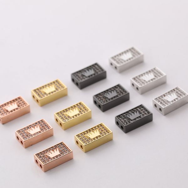 new diy jewelry making 14*10*4mm gold plated copper crown pattern charms micro pave crystal zircon beads, Bronze;silver
new diy jewelry making 14*10*4mm gold plated copper crown pattern charms micro pave crystal zircon beads, Bronze;silver