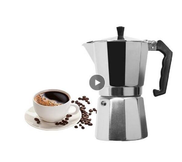 coffee maker aluminum mocha espresso percolator pot coffee maker moka pot 1cup/3cup/6cup/9cup/12cup stovecoffee maker
coffee maker aluminum mocha espresso percolator pot coffee maker moka pot 1cup/3cup/6cup/9cup/12cup stovecoffee maker