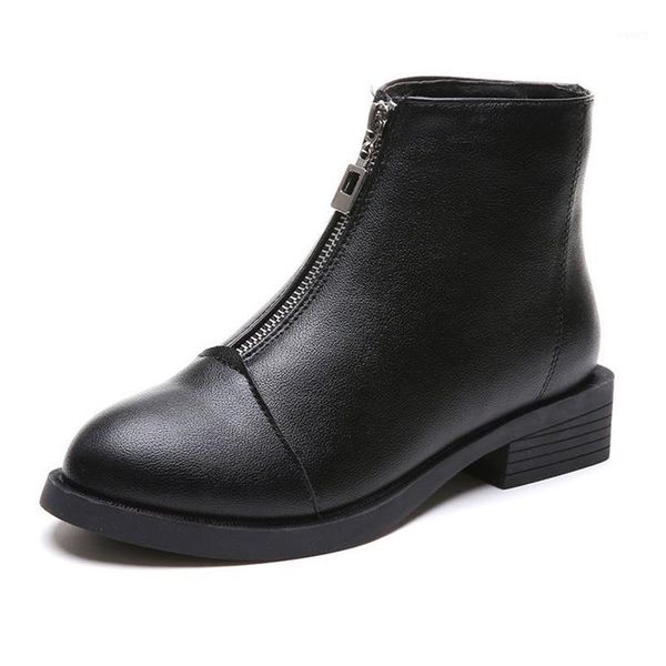 boots ankle for women warm plush winter snow female flock leather shoes ladies square low heels flats zipper botas1, Black
boots ankle for women warm plush winter snow female flock leather shoes ladies square low heels flats zipper botas1, Black