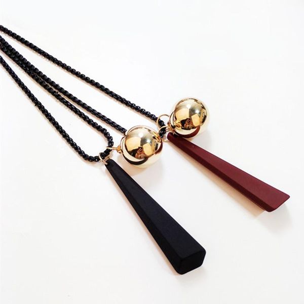 chains arrival women wind metal ball tower pattern wood pendant necklace female popcorn chain, Silver
chains arrival women wind metal ball tower pattern wood pendant necklace female popcorn chain, Silver