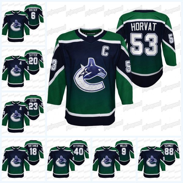 youth vancouver canucks 2021 reverse retro jersey juolevi braden holtby jake virtanen brock boeser bo horvat brandon sutter alexander edler, Black;red
youth vancouver canucks 2021 reverse retro jersey juolevi braden holtby jake virtanen brock boeser bo horvat brandon sutter alexander edler, Black;red