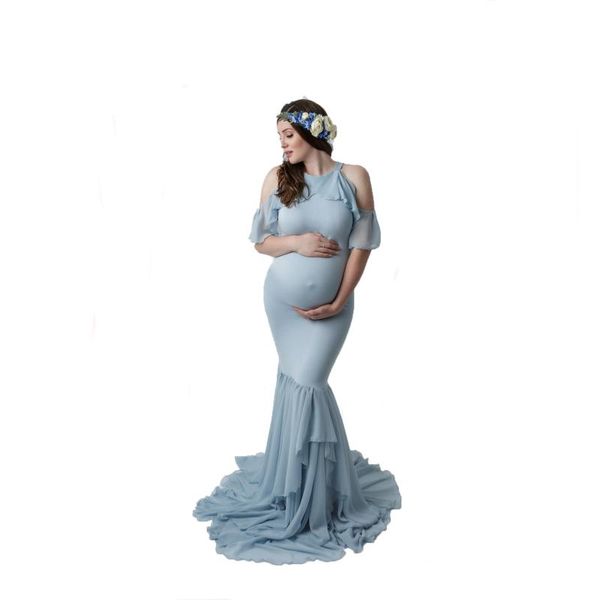 maternity dresses off shoulder short sleeve dress for po shoot women long shower pography pregnancy clothe, White
maternity dresses off shoulder short sleeve dress for po shoot women long shower pography pregnancy clothe, White