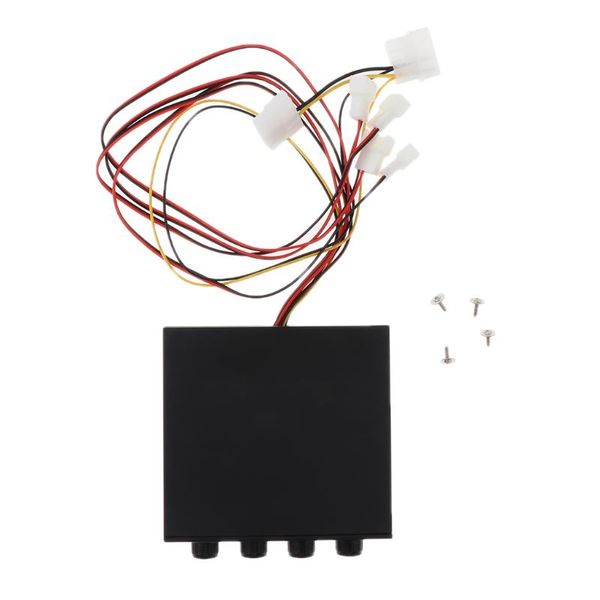 3.5 inch fan speed controller - pc computer fan controller temperature temp sensor with red light
3.5 inch fan speed controller - pc computer fan controller temperature temp sensor with red light