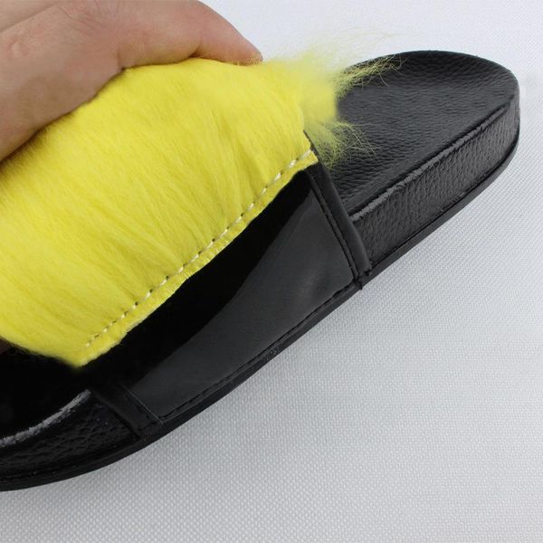 real fur slides wholesale fluffy raccoon fur slides women ladies slippers amazing present indoor flat eva sandals1, Black
real fur slides wholesale fluffy raccoon fur slides women ladies slippers amazing present indoor flat eva sandals1, Black