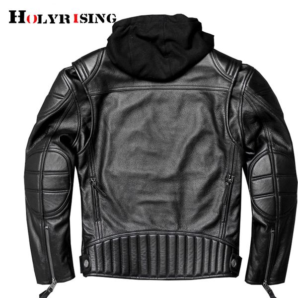 100% real cow men leather jackets hood vintage retro genuine leather jacket men fashionmotorcycle leather coat m-5xl 19097 201116, Black
100% real cow men leather jackets hood vintage retro genuine leather jacket men fashionmotorcycle leather coat m-5xl 19097 201116, Black