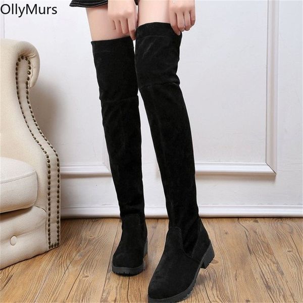 women over the knee boots women over the knee winter shoes stretch fabric high leg size 35-41 womens snow boots, Black
women over the knee boots women over the knee winter shoes stretch fabric high leg size 35-41 womens snow boots, Black