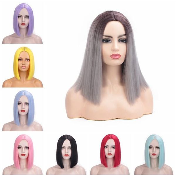 ms cross-border european hair hair fleeciness a shave bobo head of short hair dyed, Black
ms cross-border european hair hair fleeciness a shave bobo head of short hair dyed, Black