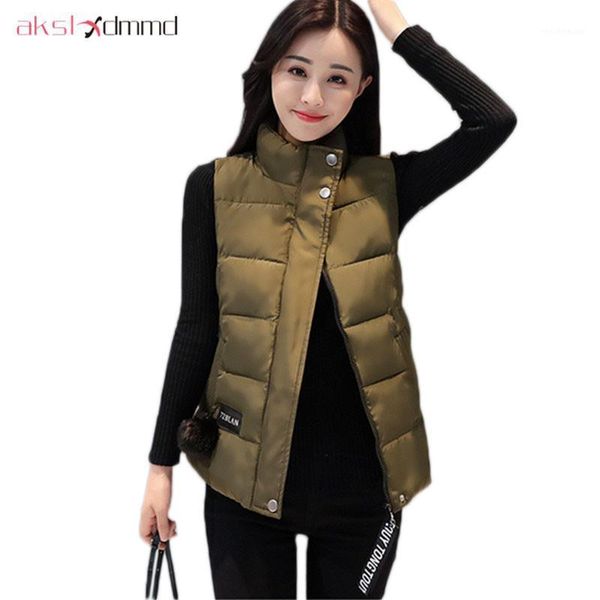 akslxdmmd vest coat women 2020 new autumn and winter plus size sleeveless short padded pocket jacket pakas mujer lh10081, Black;white
akslxdmmd vest coat women 2020 new autumn and winter plus size sleeveless short padded pocket jacket pakas mujer lh10081, Black;white