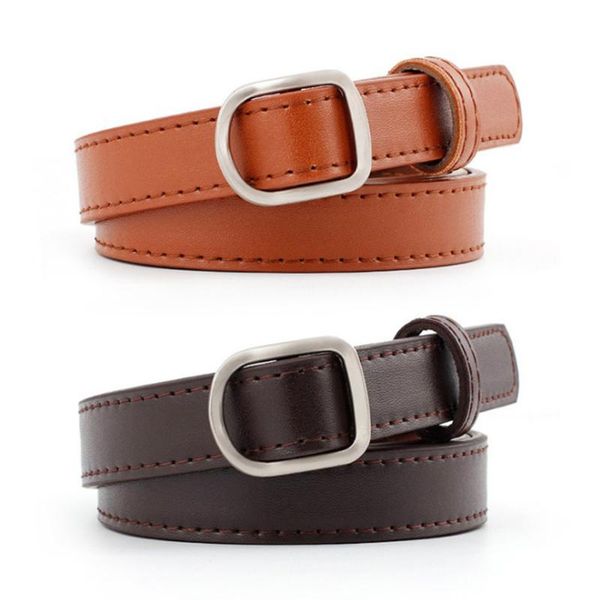 New 2020 Fashion Women Belt Leather Metal Pin Buckle Waist Belt Straps Girls Waistband 105cm, Black;brown
New 2020 Fashion Women Belt Leather Metal Pin Buckle Waist Belt Straps Girls Waistband 105cm, Black;brown