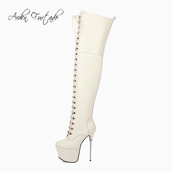 boots arden furtado 2021 fashion winter stilettos heels cross tied waterproof round toe black coat of paint over the knee
boots arden furtado 2021 fashion winter stilettos heels cross tied waterproof round toe black coat of paint over the knee
