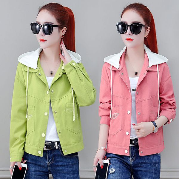 denim female jacket spring new fashion wild casual korean outerwear feminine short tempers with hoodie cowboy jackets r753 43lh, Black;brown
denim female jacket spring new fashion wild casual korean outerwear feminine short tempers with hoodie cowboy jackets r753 43lh, Black;brown