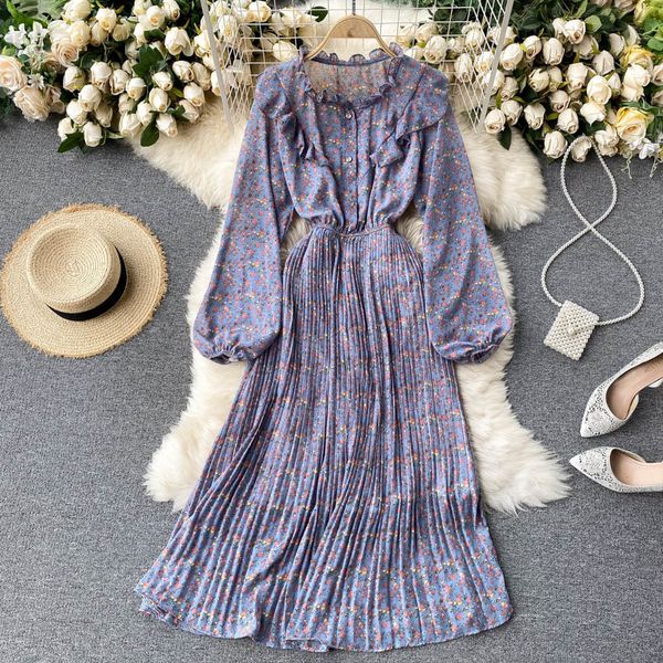 2021 new singiny floral feminine sweet puff neck the line dressed elegant autumn bohemian impression dress bx6b, Black;gray
2021 new singiny floral feminine sweet puff neck the line dressed elegant autumn bohemian impression dress bx6b, Black;gray