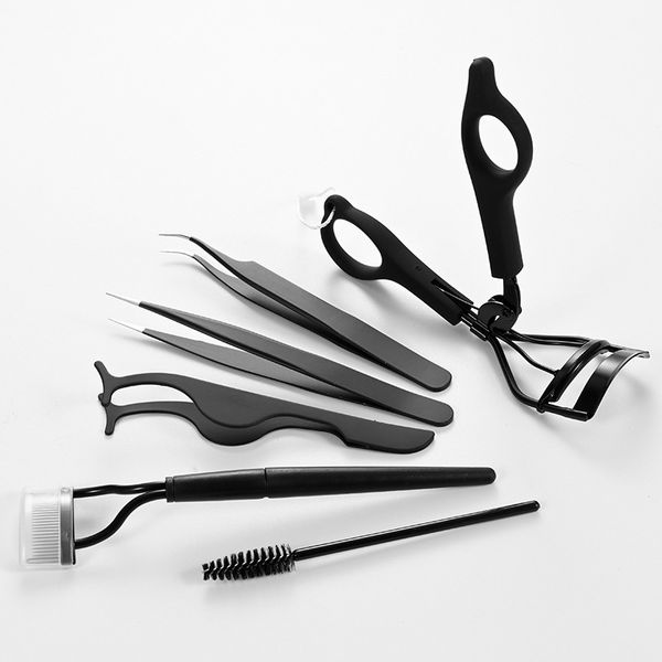 6pcs/set eyelash tweezers set stainless steel eyelashes clip eyebrow tweezers makeup scissor fake eyelash curler curling tweezers tools
6pcs/set eyelash tweezers set stainless steel eyelashes clip eyebrow tweezers makeup scissor fake eyelash curler curling tweezers tools