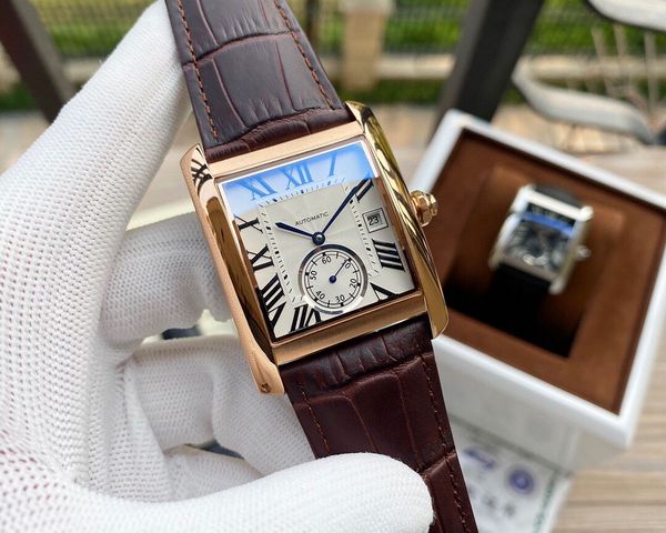2020 classic tank mc men watches joker leather wristwatches 316l stainless steel square mens watch d3030
2020 classic tank mc men watches joker leather wristwatches 316l stainless steel square mens watch d3030