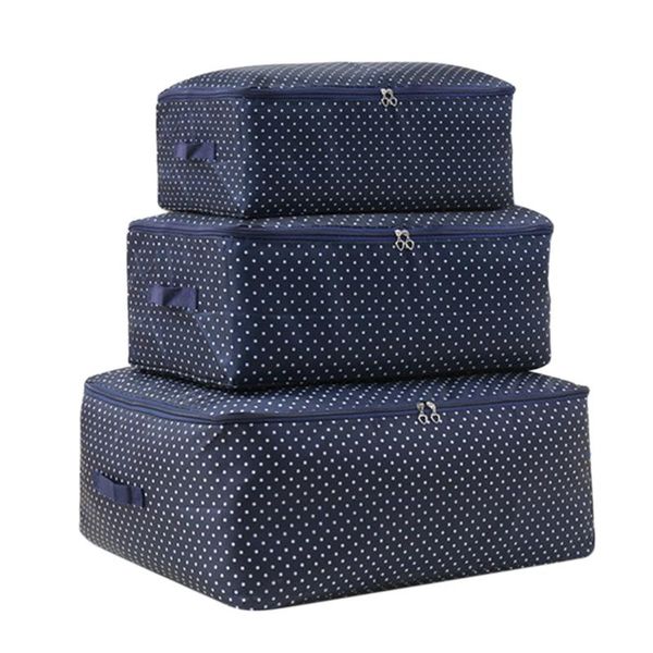 storage bags 3pcs foldable oxford quilt bag clothes organizer with handles - navy l + xl xxl
storage bags 3pcs foldable oxford quilt bag clothes organizer with handles - navy l + xl xxl