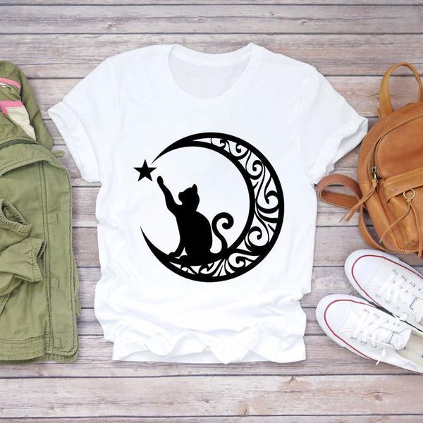 women t-shirts cat star space cute animal pet 90s style summer autumn print lady womens graphic t shirt female tee t-shirt, White
women t-shirts cat star space cute animal pet 90s style summer autumn print lady womens graphic t shirt female tee t-shirt, White