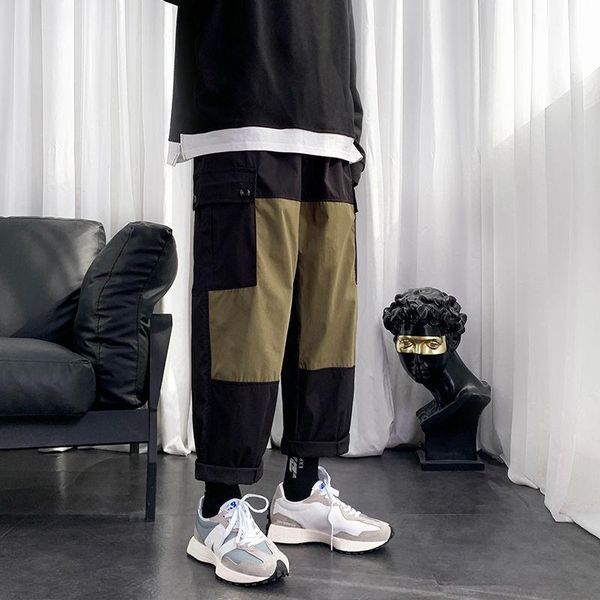 spring summer casual pants men's fashion retro casual pants men streetwear korean loose mens straight large size m-5xl, Black
spring summer casual pants men's fashion retro casual pants men streetwear korean loose mens straight large size m-5xl, Black