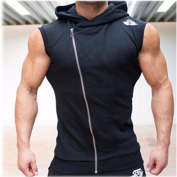men's hoodies & sweatshirts 2021 body engineers mens sleeveless sweatshirt clothing hooded tank sporting for men cotton solid1, Black
men's hoodies & sweatshirts 2021 body engineers mens sleeveless sweatshirt clothing hooded tank sporting for men cotton solid1, Black