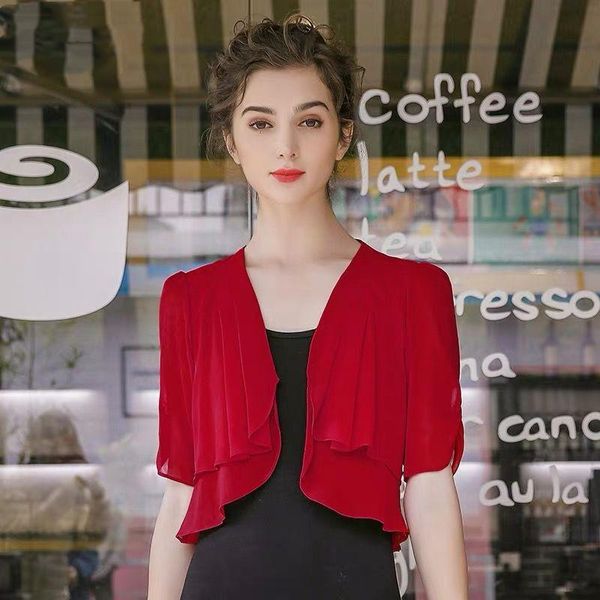 plus size women thin coat casual summer sun protection shirts,office cardigan shirt ruffle blouse big size blusa - 7xl 8xl, White
plus size women thin coat casual summer sun protection shirts,office cardigan shirt ruffle blouse big size blusa - 7xl 8xl, White