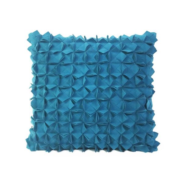 cushion/decorative pillow cilected blue handmade pleated fabric hug pillowcase nordic home sofa cushion cover bedroom bedside 45*45/30*50cm
cushion/decorative pillow cilected blue handmade pleated fabric hug pillowcase nordic home sofa cushion cover bedroom bedside 45*45/30*50cm