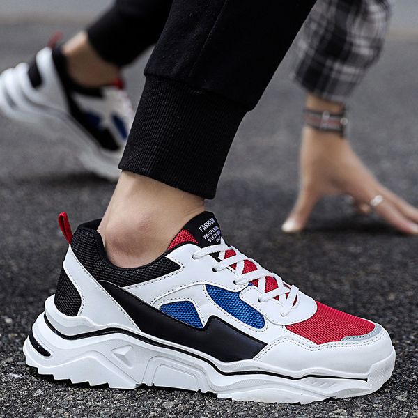 autumn casual sports trend dad's men's breathable mesh shoes comfortable and light c1212, Black;white
autumn casual sports trend dad's men's breathable mesh shoes comfortable and light c1212, Black;white
