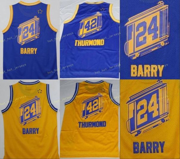 vintage rick 24 barry jersey team color blue yellow 42 nate thurmond shirt uniform for sport fans stitched, Black
vintage rick 24 barry jersey team color blue yellow 42 nate thurmond shirt uniform for sport fans stitched, Black