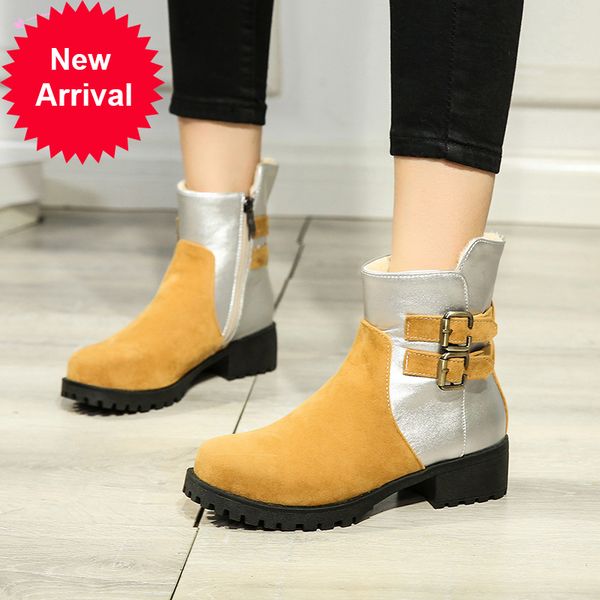 2021 the new party style pinky winter snowboots snow glow buckle average platform zipper with robust women's ankle boots zfjm, Black
2021 the new party style pinky winter snowboots snow glow buckle average platform zipper with robust women's ankle boots zfjm, Black