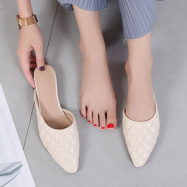 slippers women shoes 2020 summer new pointed sandals and slippers lattice flat bottom large size shoes woman c1120, Black
slippers women shoes 2020 summer new pointed sandals and slippers lattice flat bottom large size shoes woman c1120, Black