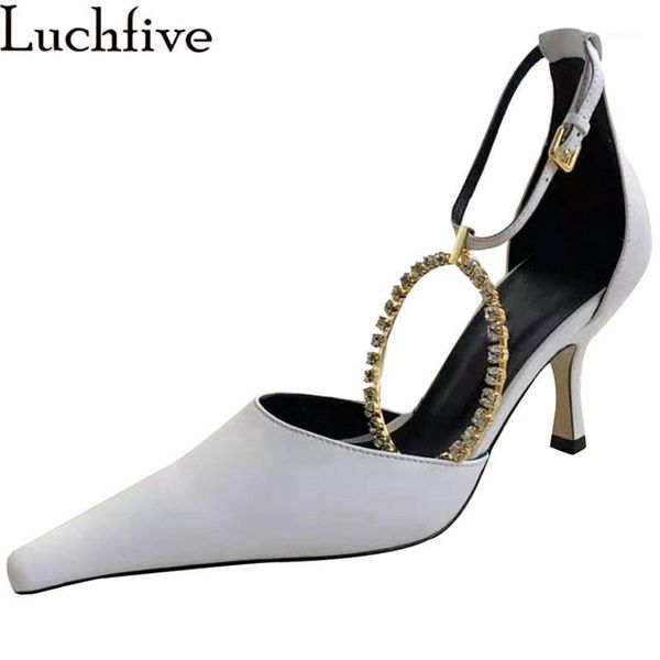 2021 summer new sandals woman pointed toe high heels shoes crystal ring buckle design gladiatus party shoes1, Black
2021 summer new sandals woman pointed toe high heels shoes crystal ring buckle design gladiatus party shoes1, Black