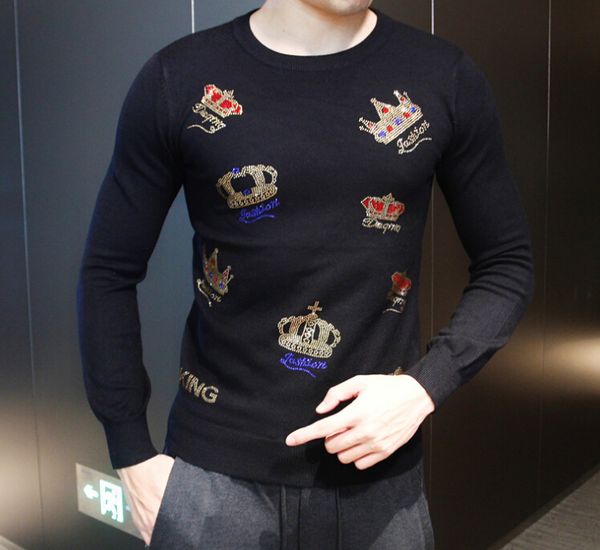2021 mens knitted autumn winter new pullover casual o-neck jumper sweater men pull homme ibij, Black
2021 mens knitted autumn winter new pullover casual o-neck jumper sweater men pull homme ibij, Black