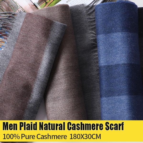 scarves 100% pure cashmere scarf for men plaid luxury winter warm long accessories, Blue;gray
scarves 100% pure cashmere scarf for men plaid luxury winter warm long accessories, Blue;gray