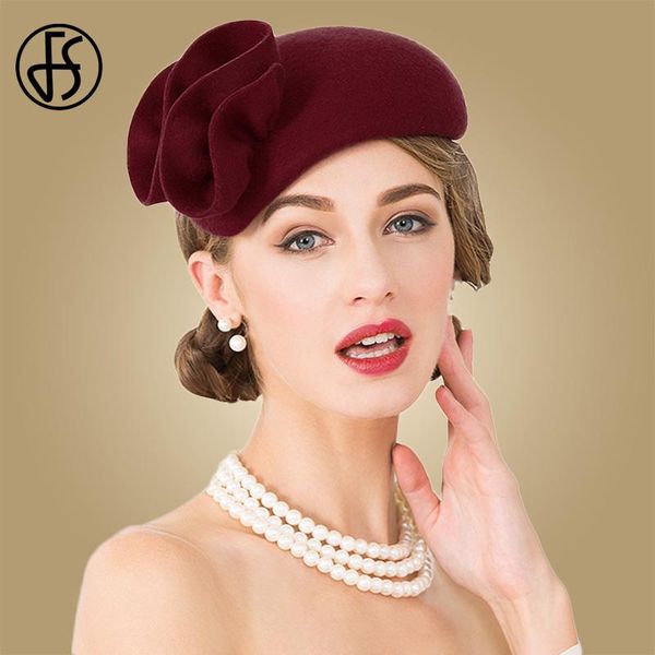 fs ladies wool fascinator hats for wedding women elegant tea party formal vintage pillbox hatfelt flower fedoras chapeau femme, Black;white
fs ladies wool fascinator hats for wedding women elegant tea party formal vintage pillbox hatfelt flower fedoras chapeau femme, Black;white