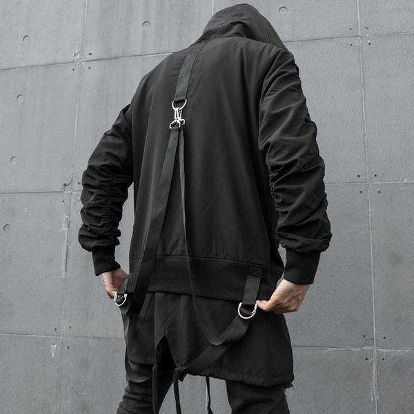men's jackets autumn winter men hip hop bomber jacket street punk fake two piece windbreaker man vintage casual hooded coat, Black;brown
men's jackets autumn winter men hip hop bomber jacket street punk fake two piece windbreaker man vintage casual hooded coat, Black;brown