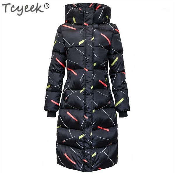tcyeek 2020 new winter jacket women slim long parkas plus size black white thick down cotton female chaqueta mujer lwl9051
tcyeek 2020 new winter jacket women slim long parkas plus size black white thick down cotton female chaqueta mujer lwl9051