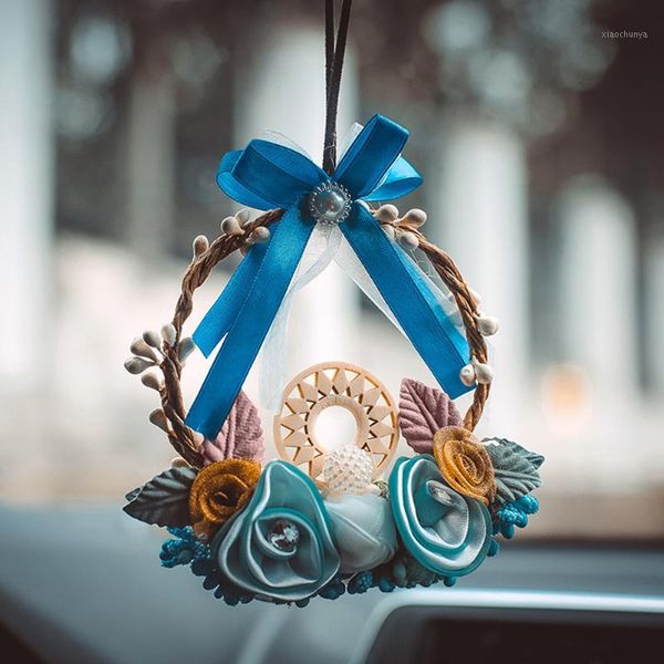 1pc auto ornament car pendant hanging garland flowers rearview mirror decoration interior car styling decorations accessories1
1pc auto ornament car pendant hanging garland flowers rearview mirror decoration interior car styling decorations accessories1