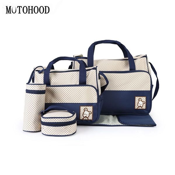 motohood 5pcs diaper sets large-capacity fashionable mother's maternity baby stroller nappy mommy bag y200107
motohood 5pcs diaper sets large-capacity fashionable mother's maternity baby stroller nappy mommy bag y200107