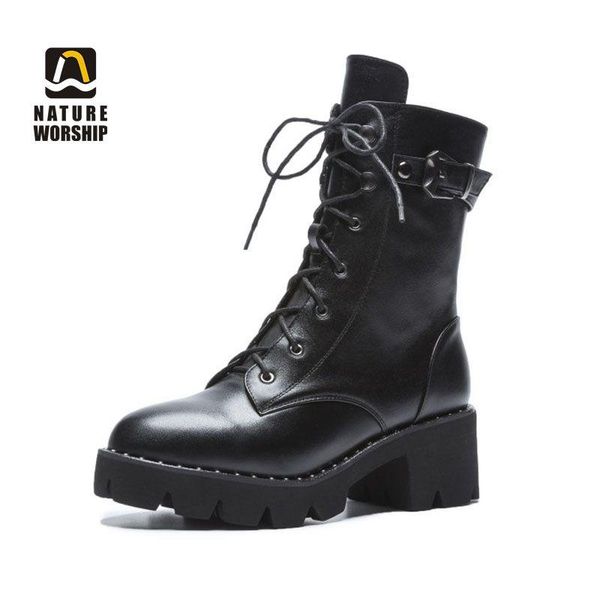 boots spring autumn women motorcycle short lady plus size genuine leather lace-up zipper buckle strap solid platform fashion, Black
boots spring autumn women motorcycle short lady plus size genuine leather lace-up zipper buckle strap solid platform fashion, Black