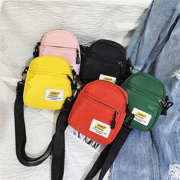 women small nylon shoulder female mini bag fashion solid zipper shell purse crossbody phone bag
women small nylon shoulder female mini bag fashion solid zipper shell purse crossbody phone bag