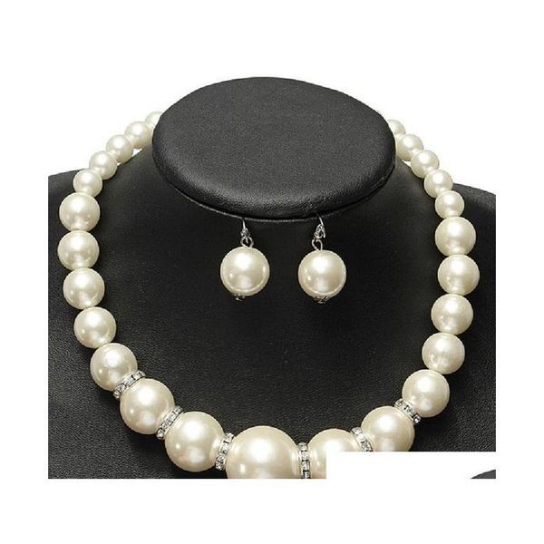 imitation pearls bridal jewelry sets fashion crystal wedding gift classic statement collar choker necklace earring sets for women gdunu, Silver
imitation pearls bridal jewelry sets fashion crystal wedding gift classic statement collar choker necklace earring sets for women gdunu, Silver