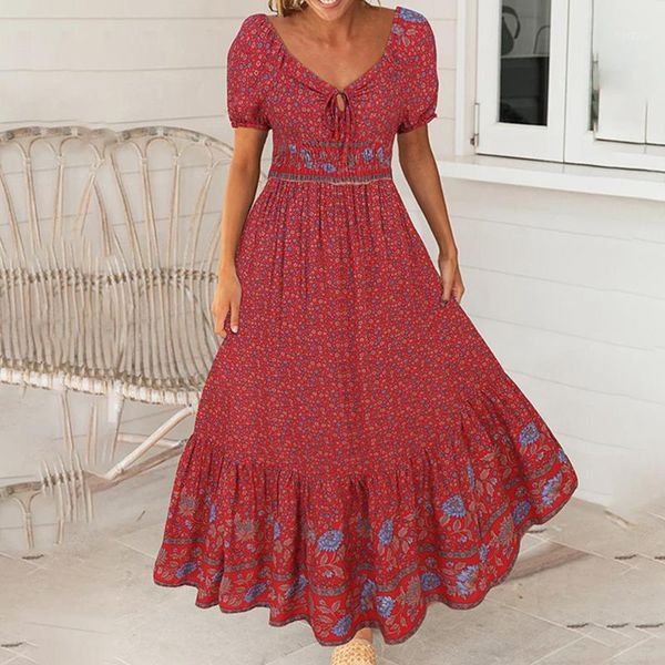 calofe summer beach long dresses women vintage floral print backless enthic high waist ladies dress bow tie women vestidos1, Black;gray
calofe summer beach long dresses women vintage floral print backless enthic high waist ladies dress bow tie women vestidos1, Black;gray
