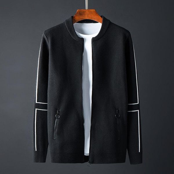 classic stand collar mens sweaters luxury knitted zipper solid color sweater male spring and autumn slim fit mens sweater 4xl, White;black
classic stand collar mens sweaters luxury knitted zipper solid color sweater male spring and autumn slim fit mens sweater 4xl, White;black