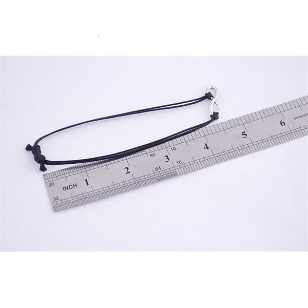 bohemian style alloy infinity charm mic 20pcs/lots handmade wax cord friendship bracelet christmas gifts 
bohemian style alloy infinity charm mic 20pcs/lots handmade wax cord friendship bracelet christmas gifts