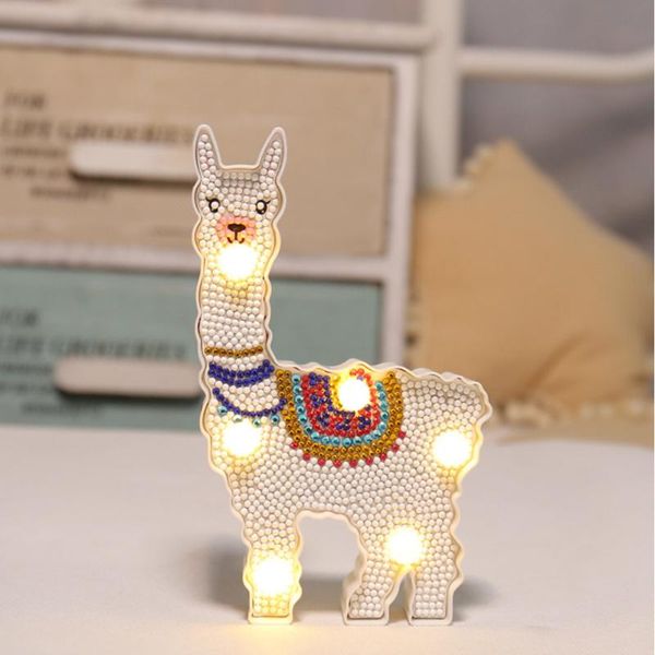 diy special shaped diamond painting led cartoon alpaca christmas tree ornament table desk night lights for kids bedroom
diy special shaped diamond painting led cartoon alpaca christmas tree ornament table desk night lights for kids bedroom